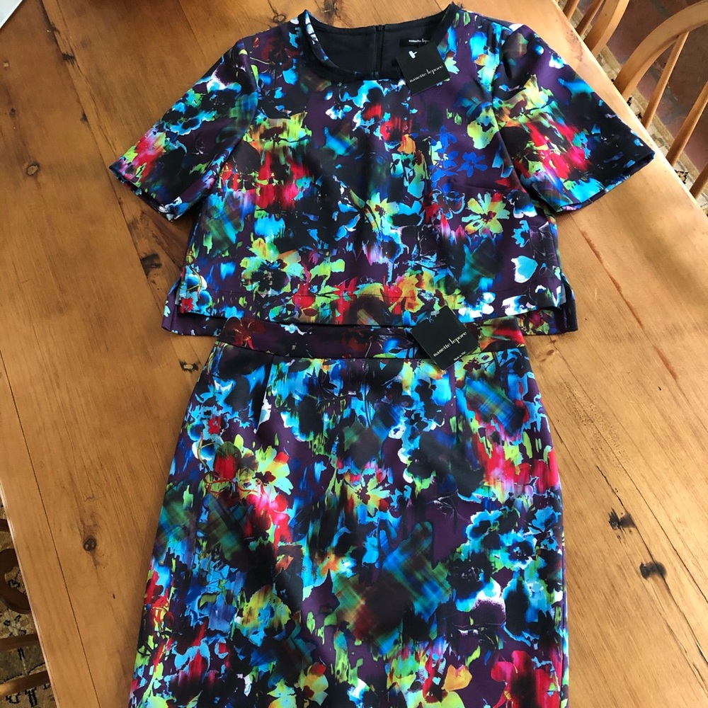 SOLD Nanette Lepore skirt set